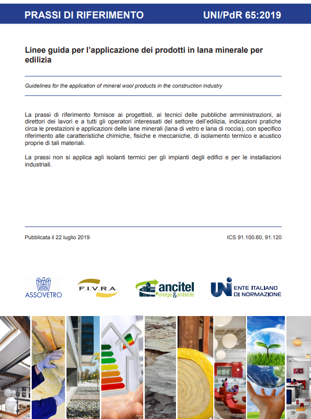 Linee guida per l’applicazione dei prodotti in lana minerale per edilizia Linee guida per l’applicazione dei prodotti in lana minerale per edilizia