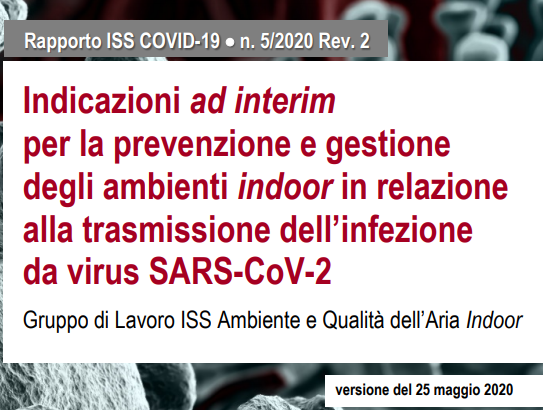 Istituto Superiore di Sanità relazione alla trasmissione dell’infezione da virus SARS-CoV-2 Istituto Superiore di Sanità relazione alla trasmissione dell’infezione da virus SARS-CoV-2